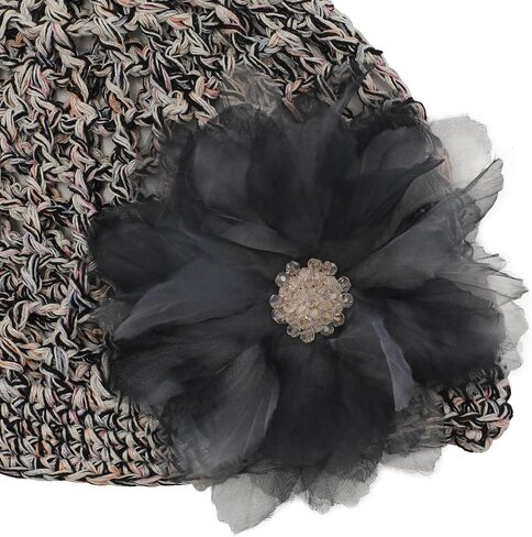 Zlyc Women Crochet Beanie Hat Summer مصنوعة يدويًا مكونة من قبعة جمجمة خفيفة الوزن in Kuwait