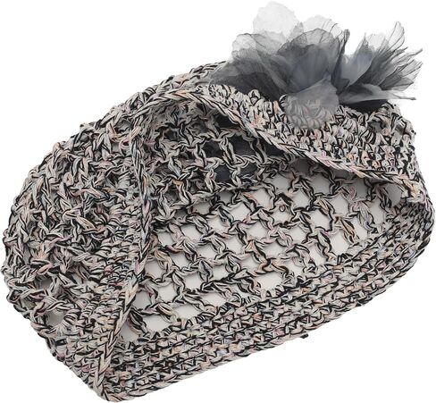 Zlyc Women Crochet Beanie Hat Summer مصنوعة يدويًا مكونة من قبعة جمجمة خفيفة الوزن in Kuwait