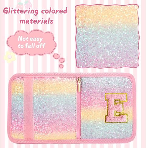 Kids Wallet for Girl Birthday Gifts for Girls Small Girls Wallet for Kids with Coin Pocket Toddler Girl Gifts Stuff (E, Colored) in Saudi Arabia