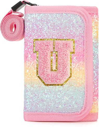 Kids Wallet for Girl Birthday Gifts for Girls Small Girls Wallet for Kids with Coin Pocket Toddler Girl Gifts Stuff (E, Colored) in Saudi Arabia