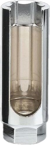 Oxygen Sensor Socket with Side Wire Cutout, 3/8 Inch Drive x 0.37 Inch (22mm) fits All Vehicle O2 Removal and Installation, 65 Mn Steel Universal Puller Oxygen Sensor Socket (Black Small) in Saudi Arabia