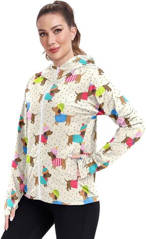 Senya Women's UPF 50+ Sun Protection Shirt Bohemian Cooling Long Long in Kuwait