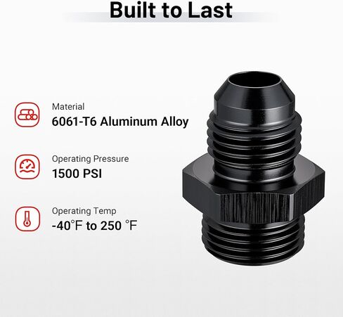 Evil Energy A Flare Male to Carb Carb Carb Pued Inlet Pitting Adapter Aluminium Black Upgrade 1PC in Saudi Arabia