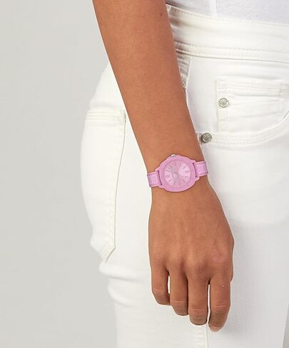 COACH Kitt Women's 3H Quartz Watch – 35 mm TR90 Case – Silicone Strap – Stylish Fashion Accessory, Gift for Her in Saudi Arabia
