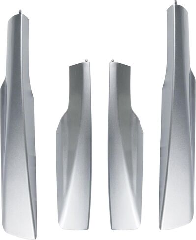 يغطى سكة الحديد عبر رف سقف الغلاف 4pcs ABS حماية البلاستيك لتويوتا هايلاندر 2008 2009 2010 2011 2012 2013 استبدال غطاء الغطاء النهائي الأسود in Kuwait