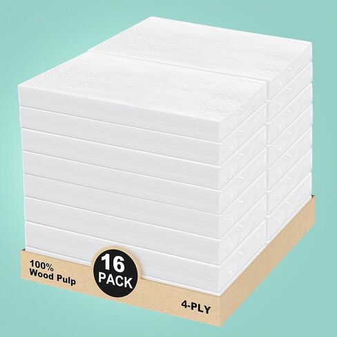 4-Ply Car Tissue Refills (960 Layers) - 8 Pack Travel Size Tissues, Soft & Strong Disposable Facial Tissues for Car, Office, Home - 30 Sheets per Pack in Saudi Arabia