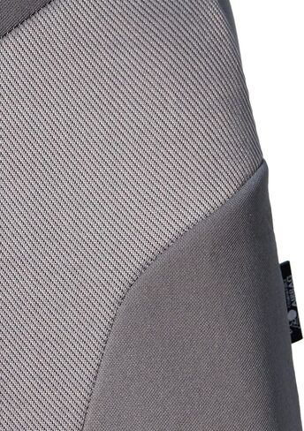 FH Group Car Seat Covers Airbag Compatible Full 1-Piece Front Seat Covers Set Supreme Twill Seat Cover Universal Fit Split Bench Rear Light Gray Car Seat Cover for SUV, Sedan Automotive Seat Covers in Saudi Arabia