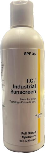 R&R Lotion Industrial Zinc Oxide Sunscreen SPF36, Full Broad Spectrum, Rubs in Clear, Protects immediately, 80-min water resistance. . 32oz., white, ISSC-32-30+FF in Saudi Arabia
