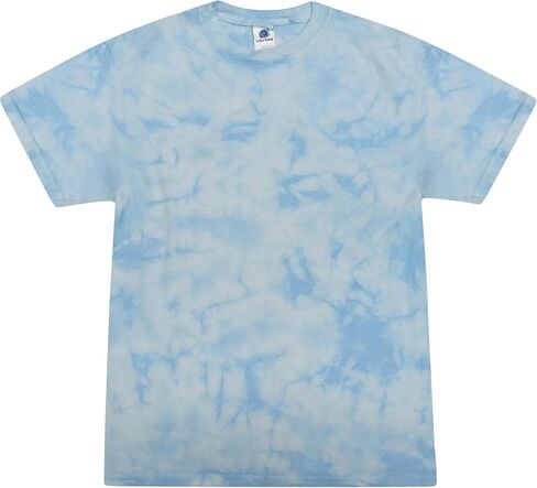 Colortone Crystal Wash Tie Dye T-Shirts for Boys and Girls - Tie-Dye Short Sleeve T Shirts for Little Kids & Big Kids in Kuwait