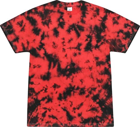 Colortone Crystal Wash Tie Dye T-Shirts for Boys and Girls - Tie-Dye Short Sleeve T Shirts for Little Kids & Big Kids in Kuwait