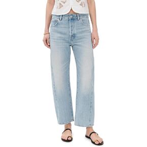 Madewell Women's Pieced Barrel-Leg Jeans in Redlands Wash