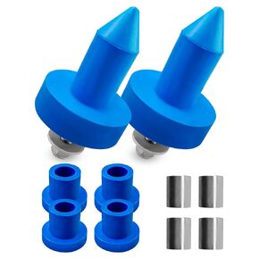 Hood Bushing Kit Replace 924-5410 K179-528 K179D450 K066-218 M300-NR, Hood Pin Poly Kit Fit for Kenworth T2000 T600A T800 W900, 2Pcs