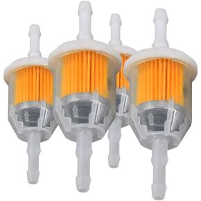Universal 51 Micron Engine Fuel Filter for 1/4 Inch x 5/16 Inch Fuel Line fits Kohler AM116304 25 050 22-s 08-s 03-s John deere Gy20709 Gravely 21541500 21410800 38666 98021