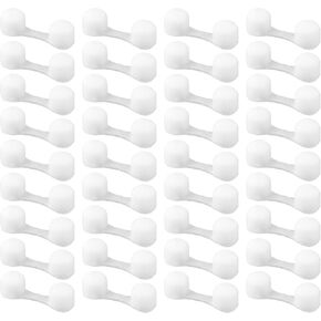 50Pcs Nose Plug Filter, Disposable Nose Dust Filters, Nose Plug for Allergies and Dust, Softness Sponge Nostril Filters for Women Men Sunless Spray Tanning Outdoor Dust Construction Areas(White)