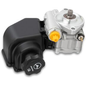 12785125 Power Steering Pump with Reservoir Compatible with Cadillac BLS 2007-2008 Saab 9-3 2003-2011 9-3X 2010 L4 2.0L Replace 12782949 12842028 12773869