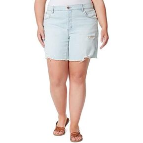 Jessica Simpson Womens Faded Low-Rise Denim Shorts