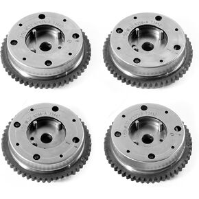 Intake Exhaust Camshaft Time VVT Sprocket 4Pcs Fits for Ford Expedition/Ecoboost/F-150, Lincoln Navigator 2018 2019 2020 2021 2022 2023 3.5L V6 Turbo OE ML3Z6C525A ML3Z6256A