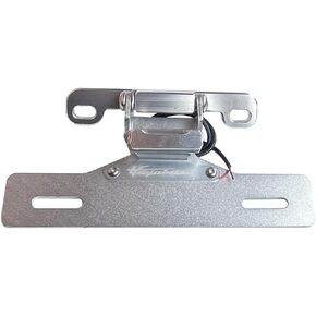 Tidy License Plate Bracket Holder Compatible with Suzuki GSXR1300 Hayabusa 2008-2022 Silver