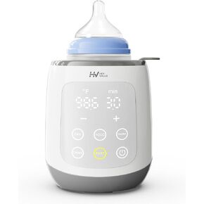 Bottle Warmer, 10-in-1 Fast Baby Bottle Warmer for Breastmilk or Formula with Timer, IMD LED Display, Accurate Temperature Control, Automatic Shut-Off, BPA-Free, Bottle Warmers for All Bottles (Pink) in Kuwait
