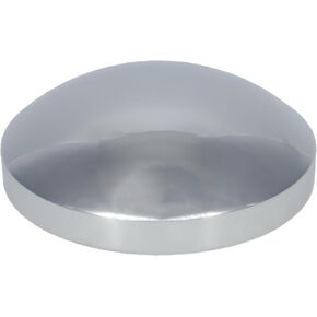 RoadPro RPRHC81258 8 Inch Chrome Plated Rear Hubcap
