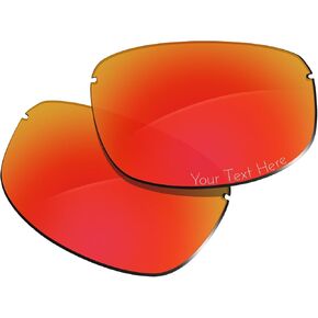 100% Precise-Fit Replacement Sunglass Lenses for Maui Jim Ho'okipa MJ407 - Polarized Ice Blue Mirror