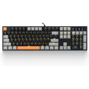 E-YOOSO Z-14 Mechanical Gaming Keyboard 104 Key, Red Switch Full-Size Computer Keyboards for PC Gamer in Kuwait