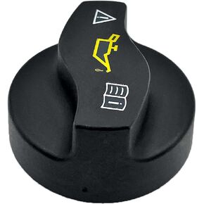 Engine Oil Filler Cap Compatible with Mercedes-Benz A/B/C/E/GLK-Class, Engine Fuel Tank Cap, Replaces A0000101685, Black