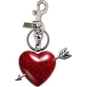 Heart Bag Charm Heart Keychain Accessories Handbag Purse Charms for Bags Women