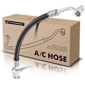 A-Premium A/C Discharge Line Hose Assembly Compatible with Chevrolet Metro 1998-2001, Geo Metro 1995-1997, Pontiac Firefly 1998-2000, Suzuki Swift 1995-2001, Compressor to Condenser