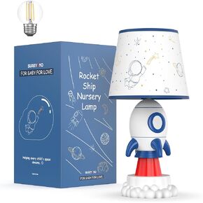 SUREYOND Unicorn Lamp for Girls,Unicorn Table Lamp,Kids Lamps for Bedrooms Girls with E26 Blub & Shade,Unicorns Gifts for Girls,Apply to Unicorn Room Decor for Girls Bedroom in Saudi Arabia