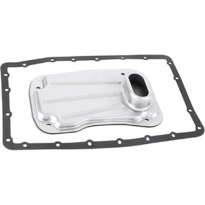 Automatic Transmission Fluid Filter with Pan Gasket Kit Compatible with Toyota Lexus, 2005-2014 Tundra, 2005-2018 4Runner, 2005-2014 Tacoma, 2007-2014 FJ Cruiser, 35330-60050, 0440345