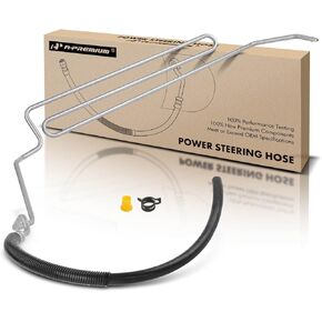 A-Premium Power Steering Hose Return Hose Line Assembly Compatible with Ford Focus 2004-2007 L4 2.3L Cooler Tube Replace# 6S4Z3D746AA