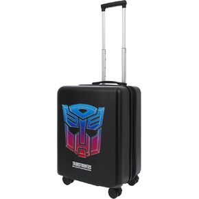 FUL Transformers 22.5 Inch Carry On Luggage, Autobots Hardshell Rolling Suitcase with Spinner Wheels, Black