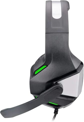 Supersonic IQ-480G - Green Pro-Wired Gaming Headset with Lights (Green) in Saudi Arabia