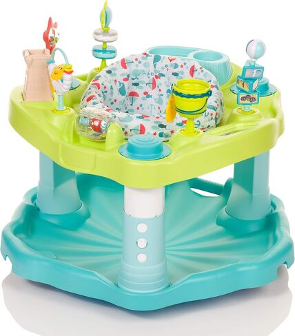 Evenflo Exersaucer Moovin & Groovin Activity Center, 25x30x30 Inch (Pack of 1) in Saudi Arabia