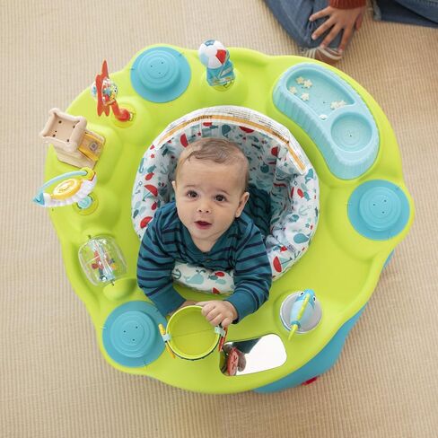 Evenflo Exersaucer Moovin & Groovin Activity Center, 25x30x30 Inch (Pack of 1) in Saudi Arabia