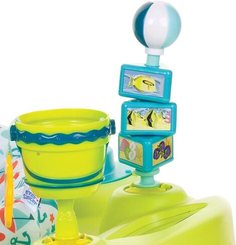Evenflo Exersaucer Moovin & Groovin Activity Center, 25x30x30 Inch (Pack of 1) in Saudi Arabia