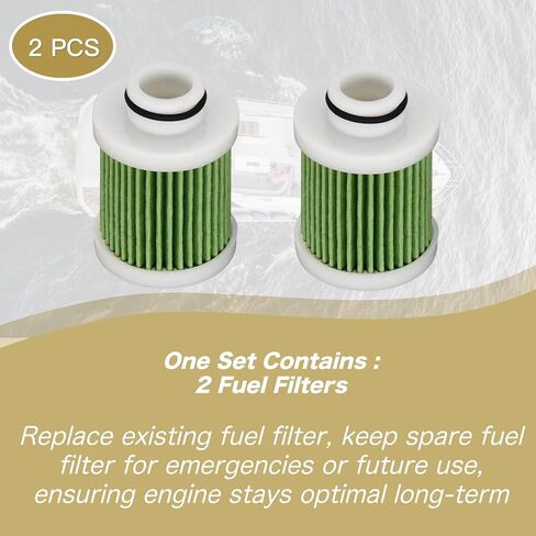15412-92J00 2PCS Fuel Filters for Suzuki DF100 DF115 DF150AP DF200AP Boat Motor Engine 15412-92J01 in Saudi Arabia