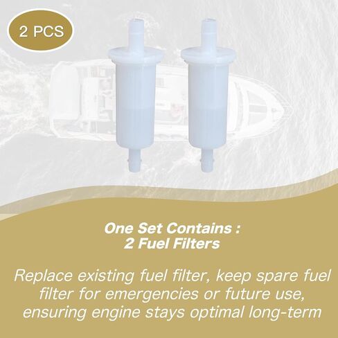 15412-92J00 2PCS Fuel Filters for Suzuki DF100 DF115 DF150AP DF200AP Boat Motor Engine 15412-92J01 in Saudi Arabia