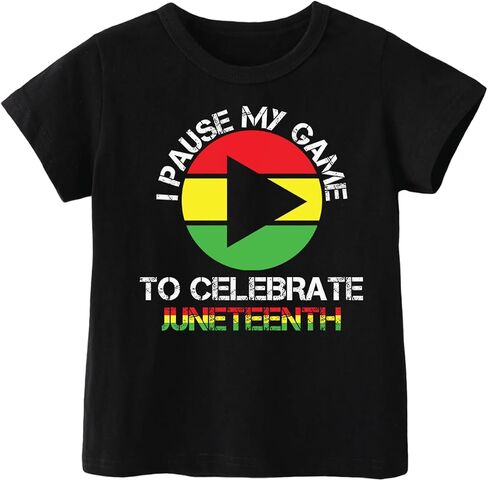 قميص Juneteenth لطفلي الأولاد الفتيات القمصان يوم الحرية 1865 TEE TEE in Saudi Arabia