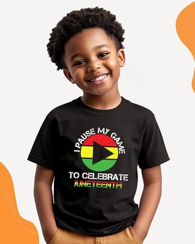 قميص Juneteenth لطفلي الأولاد الفتيات القمصان يوم الحرية 1865 TEE TEE in Saudi Arabia