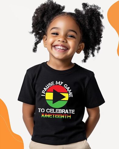 قميص Juneteenth لطفلي الأولاد الفتيات القمصان يوم الحرية 1865 TEE TEE in Saudi Arabia