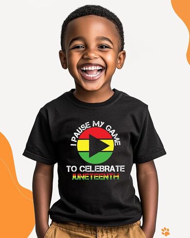 قميص Juneteenth لطفلي الأولاد الفتيات القمصان يوم الحرية 1865 TEE TEE in Saudi Arabia