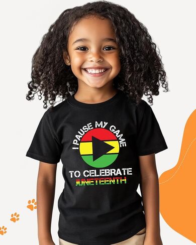 قميص Juneteenth لطفلي الأولاد الفتيات القمصان يوم الحرية 1865 TEE TEE in Saudi Arabia