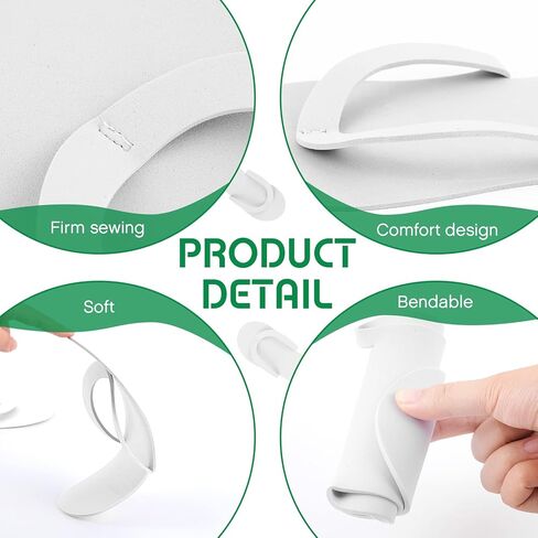 Geyoga 240 Pairs Disposable Pedicure Slippers Foam Disposable Slippers Spa Pedicure Sandals Multi Color Pedicure Flip Flops Pedicure Shoes for Women Girls Salon Nail Spa Pedicure in Saudi Arabia