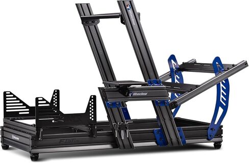 Next Level Racing F-GT Elite Formula and GT Aluminum Profile Simulator Cockpit iRacing Edition (NLR-E012) - PC in Saudi Arabia