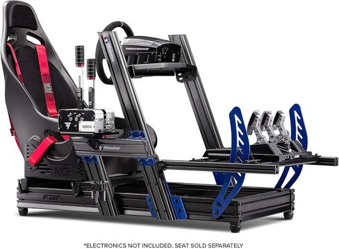 Next Level Racing F-GT Elite Formula and GT Aluminum Profile Simulator Cockpit iRacing Edition (NLR-E012) - PC in Saudi Arabia