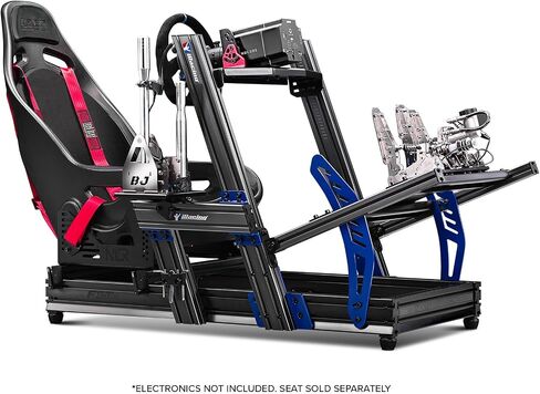Next Level Racing F-GT Elite Formula and GT Aluminum Profile Simulator Cockpit iRacing Edition (NLR-E012) - PC in Saudi Arabia