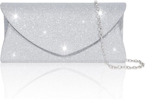 Gravel Evening Bag Silver Rose Gold in Saudi Arabia