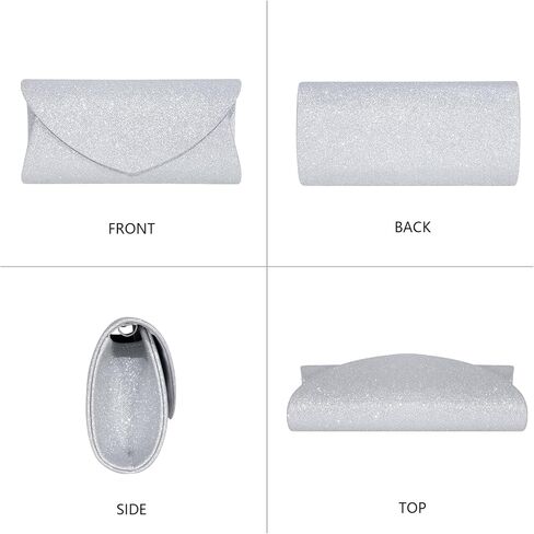 Gravel Evening Bag Silver Rose Gold in Saudi Arabia